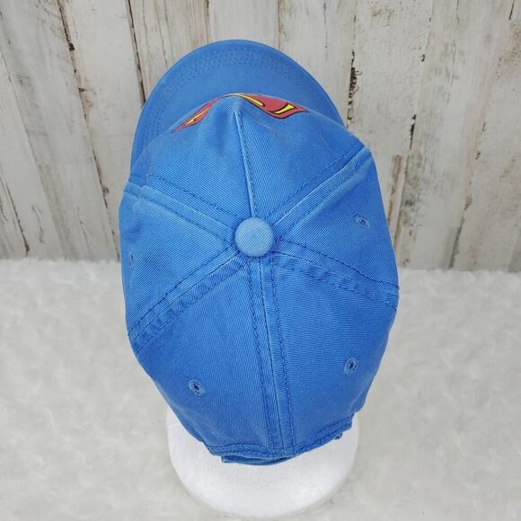 Superman Velcro Cap Blue Size Junior - Picture 5 of 9